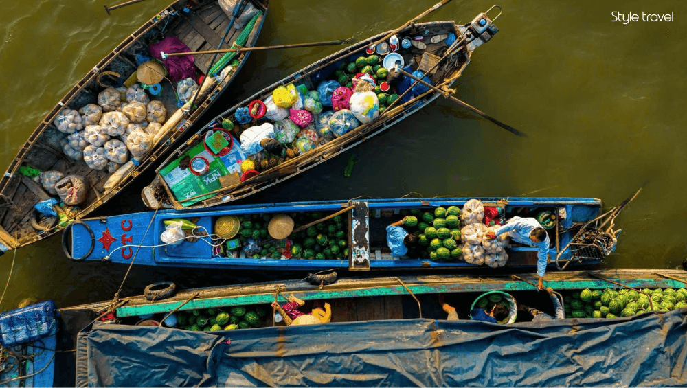 Cai Rang Floating Market
