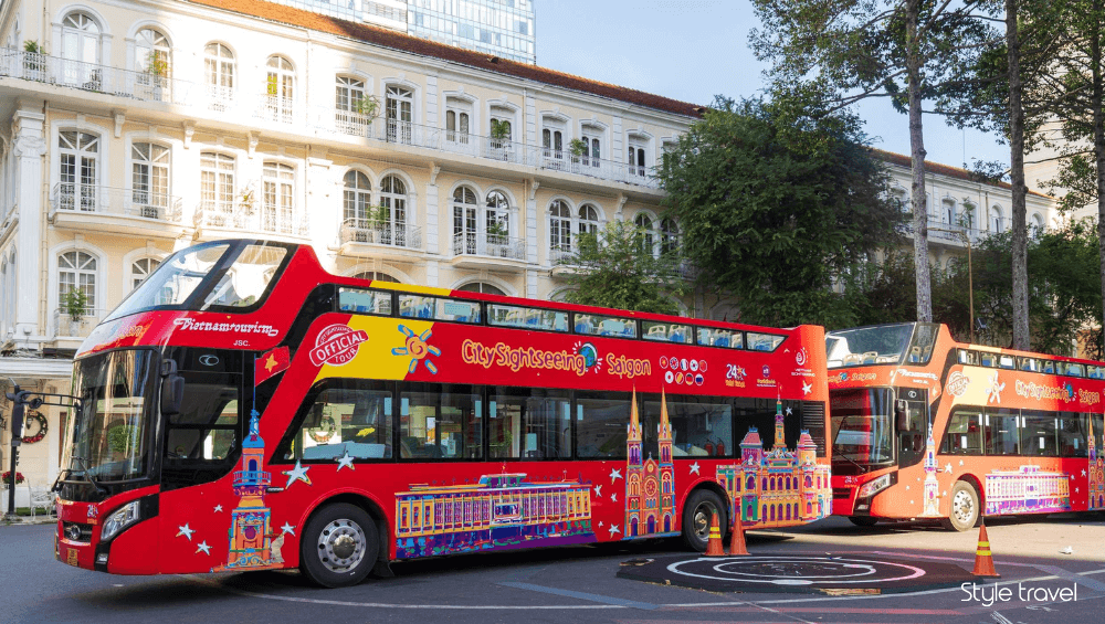 Explore Ho Chi Minh City by Double-Decker Bus