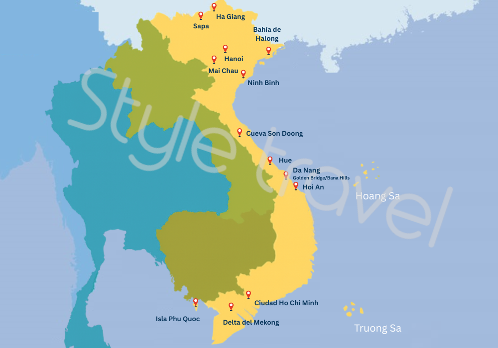 Popular destinations in Vietnam (2)